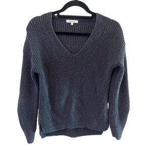 Madewell great used condition knitted navy sweater size small